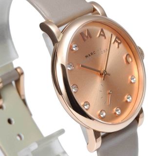 Marc By Marc Jacobs Ladies Watch Baker Rose Gold Grey Stainless MBM1400 4