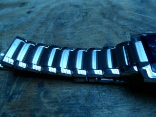 Bulova Classic Blue Dial Stainless Steel Bracelet Men ' s Watch 96A169 6