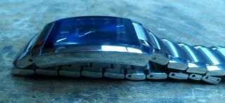 Bulova Classic Blue Dial Stainless Steel Bracelet Men ' s Watch 96A169 8