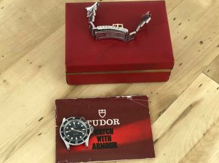 Tudor Submariner 94010 Lollipop Hands 1984 w/ Bracelet Box & Booklet 2