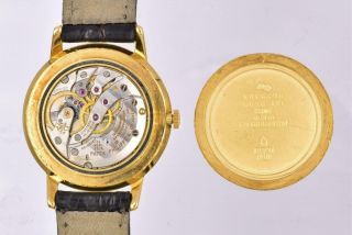 Rare Men ' s 18K Yellow Gold Patek Philippe Wristwatch Ref 2599 Circa 1959 5