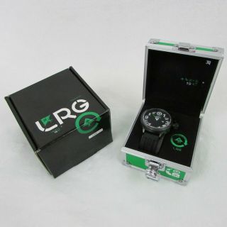 Lifted Research Group Lrg Wristwatch Black Watch With Metal Case