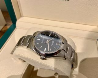 2019 Rolex Oyster Perpetual 39 114300 Blue Dial - Box,  Papers 6