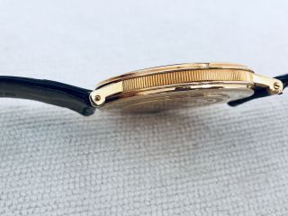 Breguet 18K Gold Ref 3910 Men ' s Dress Wrist Watch Vintage w. 7