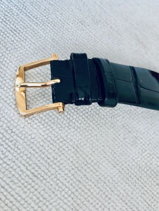 Breguet 18K Gold Ref 3910 Men ' s Dress Wrist Watch Vintage w. 9