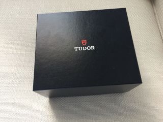 100 AUTHENTIC  TUDOR BLACK BAY GMT LEATHER STRAP WATCH M79830RB - 0002 12