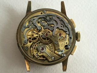 UNIVERSAL Geneve Tri - Compax Vintage Chronograph Cal 287 10
