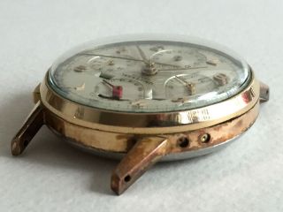 UNIVERSAL Geneve Tri - Compax Vintage Chronograph Cal 287 3