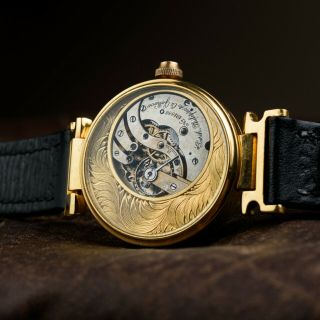 Luxury swiss Patek Philippe men pocket watch in art deco case Mens vintage watch 3