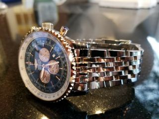 Breitling Navitimer World Chronograph GMT Automatic Watch A24322 46mm 5