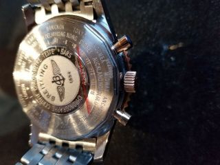 Breitling Navitimer World Chronograph GMT Automatic Watch A24322 46mm 9