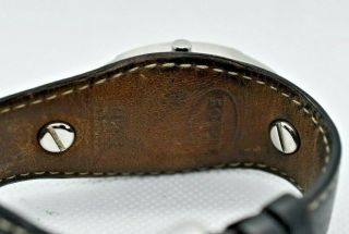 Women ' s FOSSIL Fuel Steel Watch,  Black Leather Cuff,  White Dial Date JR8129 6