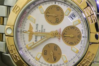 Breitling Chronomat CB0140 SS/18K Rose gold 41mm auto.  chronograph men ' s watch 2