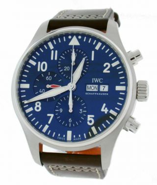 Iwc Pilots Chronograph Edition Le Petit Prince 43mm Ref: Iw377714