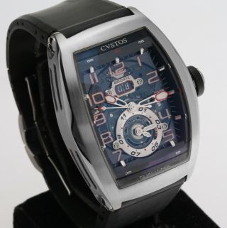 CVSTOS Challenge Twin - Time Zone Ref 997 ST Automatic Titanium Wristwatch 7