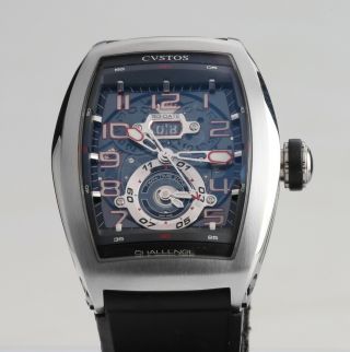 CVSTOS Challenge Twin - Time Zone Ref 997 ST Automatic Titanium Wristwatch 9