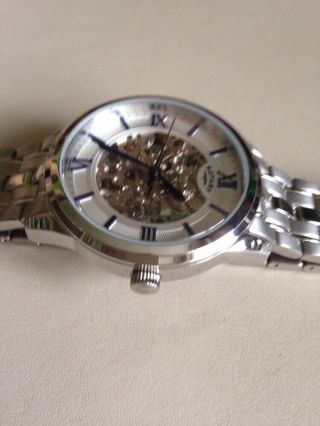 ROTARY Mens Automatic Watch Skeleton GB03095/53. 4