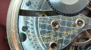 Antique RAILROAD GRADE 1906 Waltham Vanguard 23 Jewel Pocket Watch 16s yqz 10