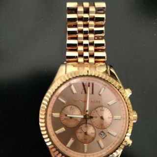 Michael Kors Rose Gold - Tone Mk8319 Wrist Watch For Men