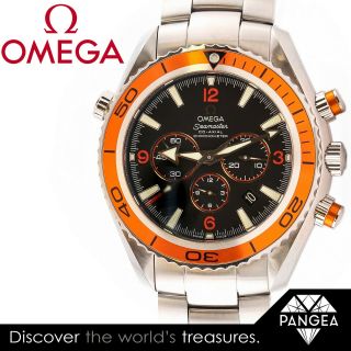 2006 Omega Seamaster Planet Ocean Xl Ref.  2218.  50 Co - Axial Chrono 45.  5mm Watch
