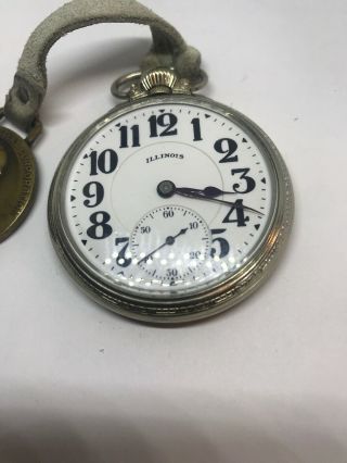 1921 Illinois Bunn Special Model 9 Pocket Watch 21j 16s E275 2
