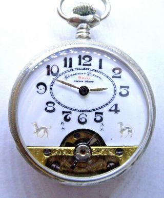 A Good Hebdomas 8 Day Pocket Watch Circa 1910