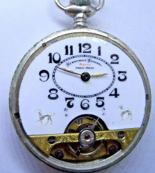 A Good HEBDOMAS 8 Day Pocket Watch Circa 1910 2