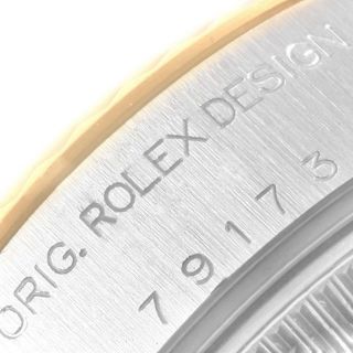 Rolex Datejust 26 Steel Yellow Gold White Dial Ladies Watch 79173 6