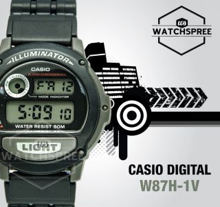 Casio Standard Digital Watch W87h - 1v