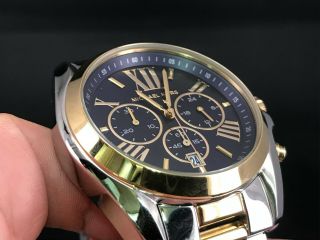 Michael Kors Mk - 5976 Chronograph 24 Hours Dual Time Date Quartz Unisex Watch