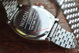 NIXON Time Teller Watch Navy / Rose Gold 40mm A045 - 2195 8