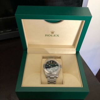 Rolex Air - King Auto 40mm Steel Mens Oyster Bracelet Watch 116900 6