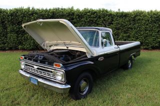 1966 Ford F - 100 Custom Cab Pickup Truck 352 V8 100,  HD Pictures 19