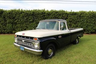 1966 Ford F - 100 Custom Cab Pickup Truck 352 V8 100,  Hd Pictures