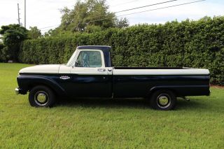 1966 Ford F - 100 Custom Cab Pickup Truck 352 V8 100,  HD Pictures 2