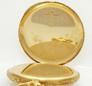Vintage PATEK PHILIPPE 18K Gold Antique Pocket Watch 8
