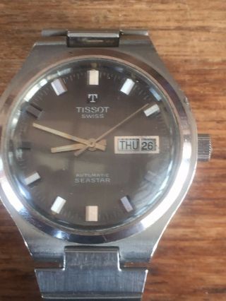 Gents Vintage Tissot Seastar Automatic Day/date Wristwatch.  Order