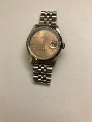 Authentic Rolex Oyster Perpetual Datejust Ladies