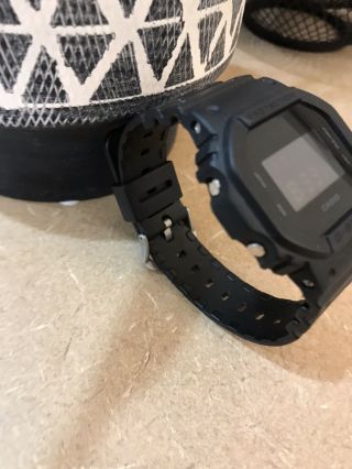 Casio G - Shock DW5600BB Mens Digital Watch Matte Black 2