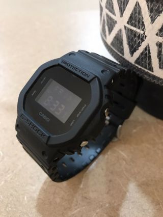 Casio G - Shock DW5600BB Mens Digital Watch Matte Black 3