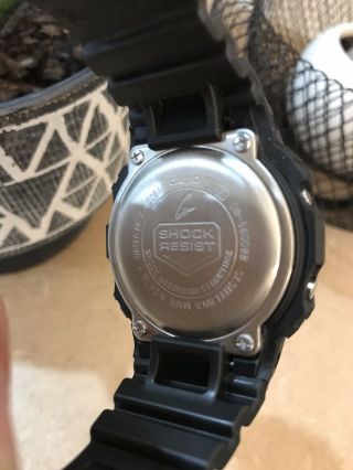 Casio G - Shock DW5600BB Mens Digital Watch Matte Black 5