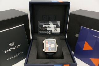 Tag Heuer Monaco Caw211r.  Fc6401,  2019 Unworn,  Box And Papers