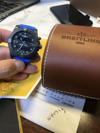 Breitling Exospace B55 Connected VB5510 Steel Factory PVD w/ Box & Papers. 6