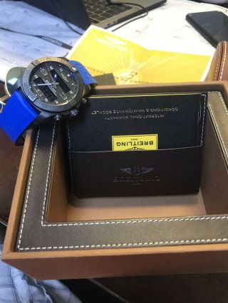 Breitling Exospace B55 Connected VB5510 Steel Factory PVD w/ Box & Papers. 9