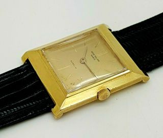 Fine & Vintage 18k Gold Patek Philippe " Gubelin " Ref 3404 Men Watch