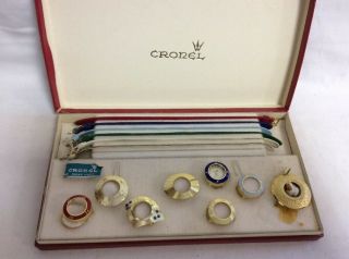 Cronel Ladies Watch With Changeable Outers Faces And Strap In Display Box