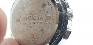 Invicta 4718 Women ' s Wildflower Chronograph Quartz 100m Stainless Steel Watch 6