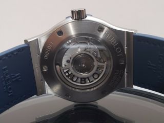 Hublot Classic Fusion Automatic Blue Dial Men ' s Watch 542.  NX.  7170.  LR 8