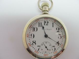 Illinois Bunn Special 18 Size 1920 Really Pretty Pocket Watch