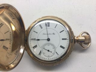Antique Lancaster Pa 18 S Gold Filled Pocket Watch